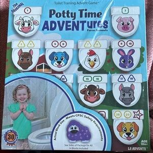 Potty Time Adventures Farm Animals Toilet Training Advent